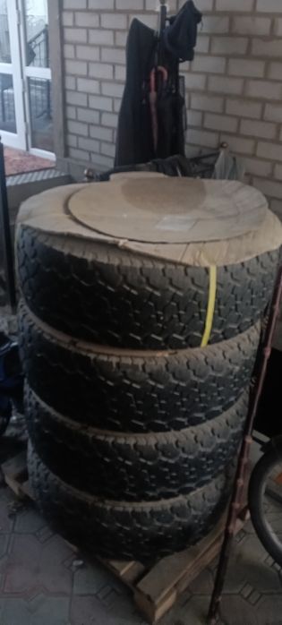 Шины с дисками на Prado 95