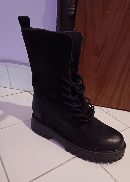 Боти естествена кожа