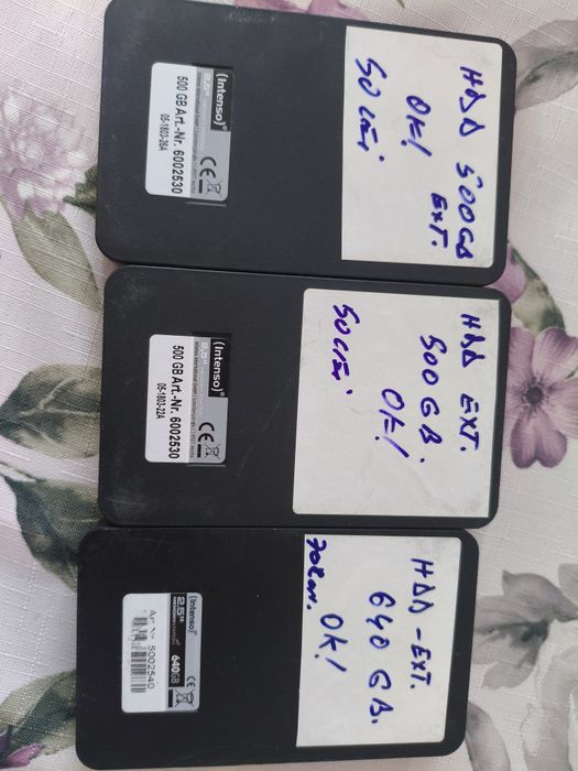 Vind rami HDD extern 640 gb,HDD extern 500 gb,