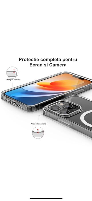 Husa MagSafe Iphone 13 PRO, 14 PRO, 15 PLUS si 15 PRO