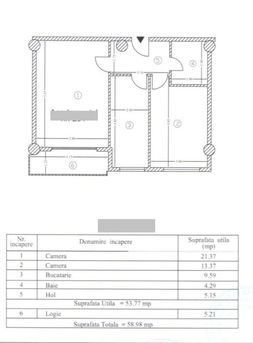 Otopeni  ap 2 cam str  Libertații complex cu loc de parcare si piscina