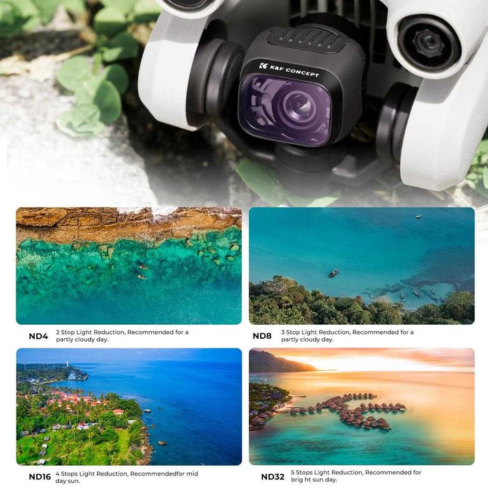 UV CPL ND Филтри K&F Concept за DJI Mini 3 Pro