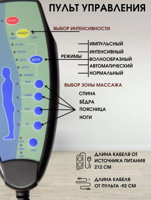 Кресло вибромассажное