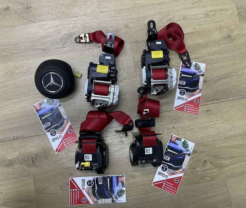 Mercedes Benz AMG GT 4 usi - set centuri de siguranta - airbag volan