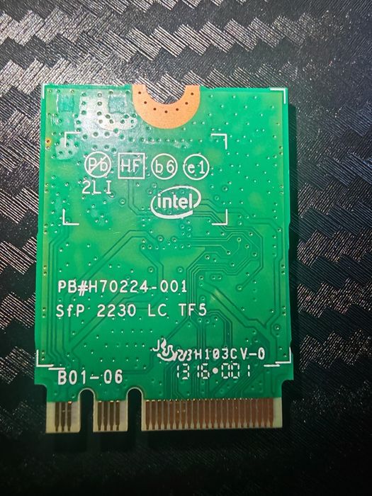 Placă Wifi Intel