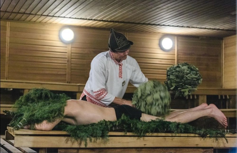 Парение,пилинг,скраб и массад