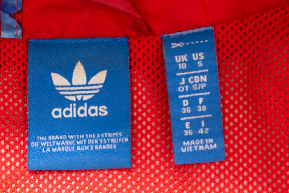 Adidas Farm Rio Chita оригинално дамско яке флорално ветровка S