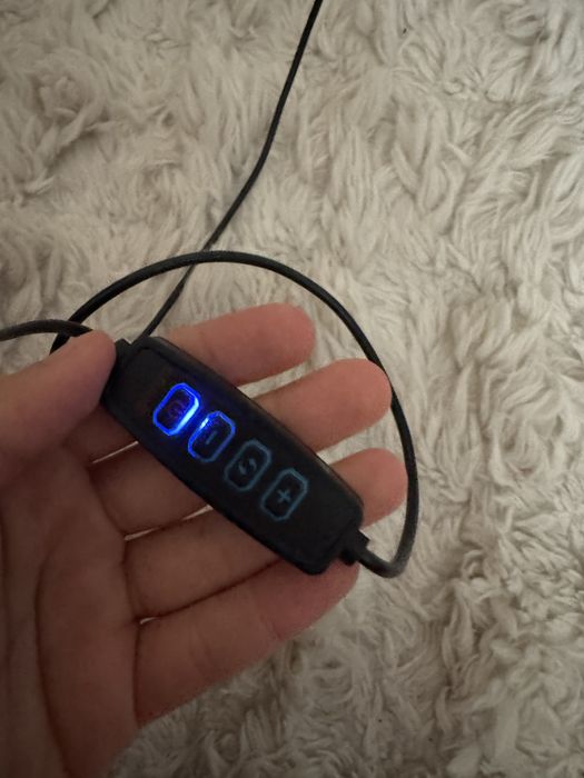 Led ринг лампа с 3-ри светлини и power bank подарък