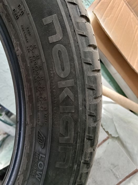 Летние шины NOKIAN 225/55/R18 ,б/у