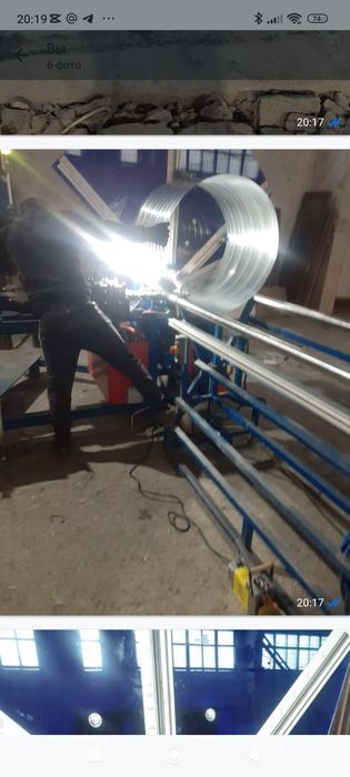 Станок спирально навивной