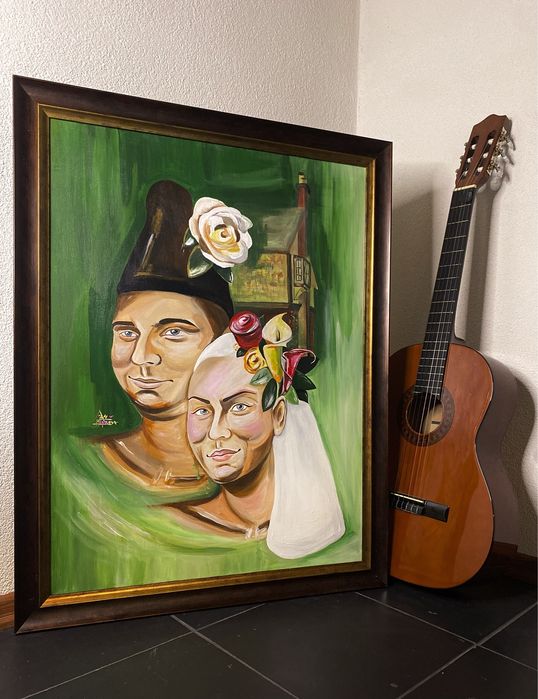 Картини (натюрморт) и портрети по поръчка.