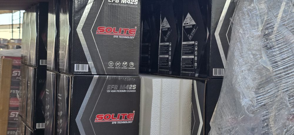 Акб STARTER SOLITE на любой автомобиль