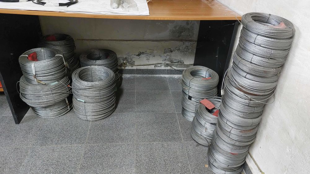 Стоманена проволка ф2мм, ф3мм, ф4мм, ф7мм, ф8мм