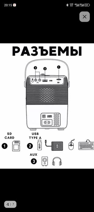 Проектор umiio недовно купил теперь продам