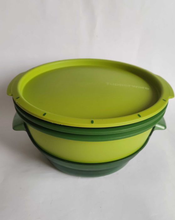 Tupperware комплект съдове за  готвене на пара в микровълнова