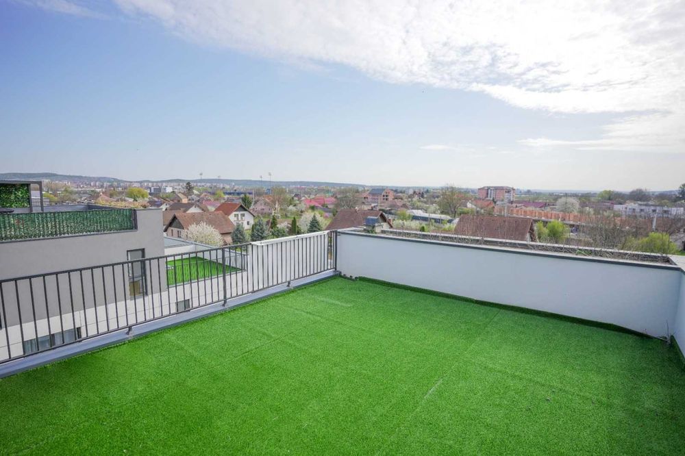 Penthouse 170 mp, 3 camere, 2 bai, terasa 38 mp, 2 locuri de parcare boxa depozitare Unirii Ama Residence, Targu Mures
