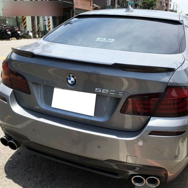 Лип спойлер багажник BMW F10 5 сериа lip spoiler M бмв ф10 M4 style крило за багажник тунинг spoiler добавка лип сплитер лайсна нож
