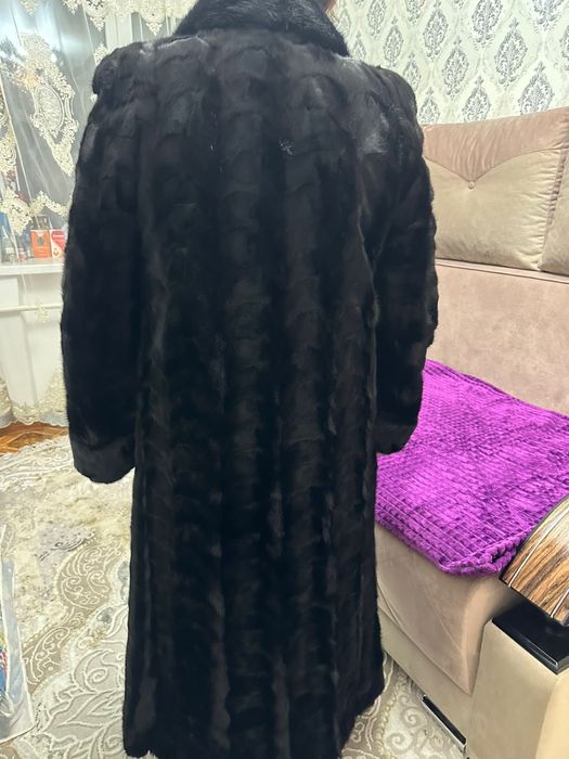 Шуба норковая кусковая