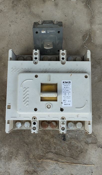 Elektr Avtomat va Rubilniklar 630A, 400A, 3 Fazalik