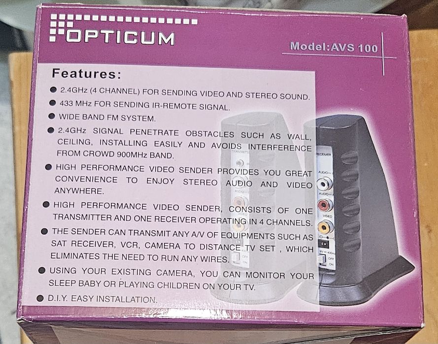 Video sender OPTICUM AVS-100