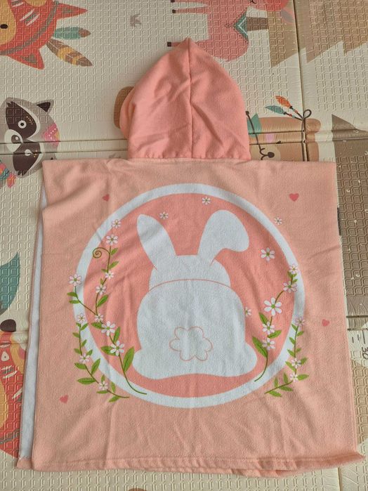 Детска хавлия-пончо