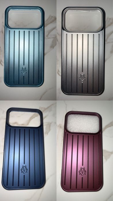 Актуален кейс тип Rimowa - Iphone 16, 16 pro, 16 pro max, 17, 17 pro, 17 pro max, 18 pro, 18 pro max