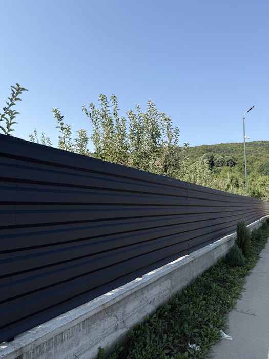 Tablă Cutată Gard RAL 7016 Gri Antracit Mat 35P 0.5MM 3M 4M 5M 6M