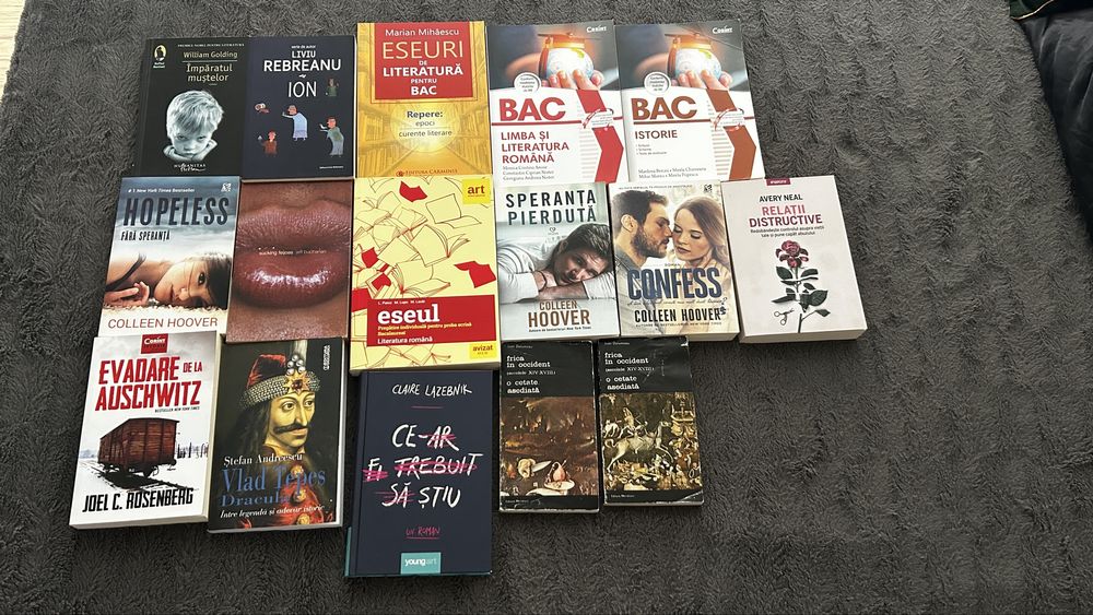 Vand carti fictiune si nonfictiune 10-25 lei