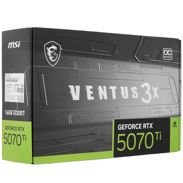 ; Видеокарта MSI RTX5070Ti VENTUS 3X 16gb oc