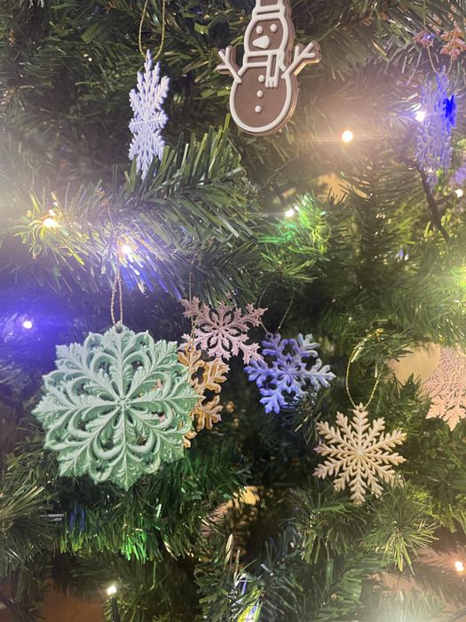 Коледни украшения за елха