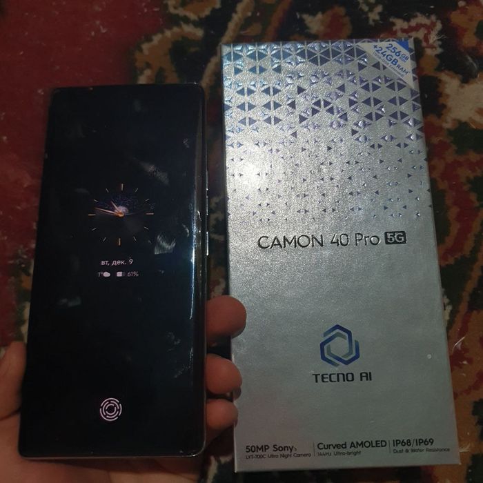 Techno camon 40pro 5g