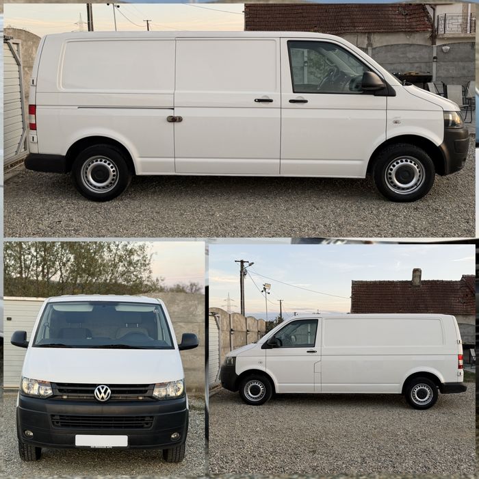 Volkswagen Transporter T5 - Facelift - Lung / Scurt - 3 L + Marfa - 2.0 TDI - Euro 5 - Navigatie - A/C - Senzori parcare -Pilot automat -Computer bord