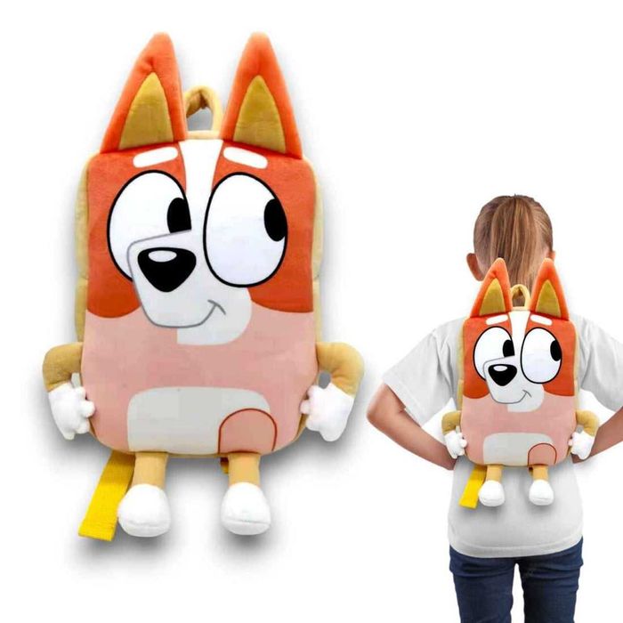 Блуи плюшена раница,  Bluey and Bingo