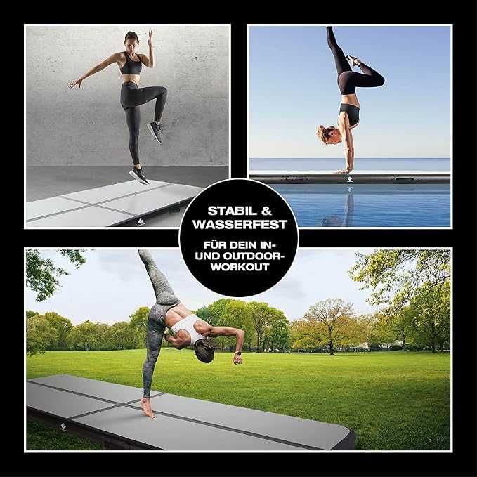 Надувна постелка за тренировки FitEngine Air Track