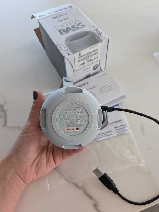 Bluetooth колонка Sony SRS-XB12 Extra Bass – сива