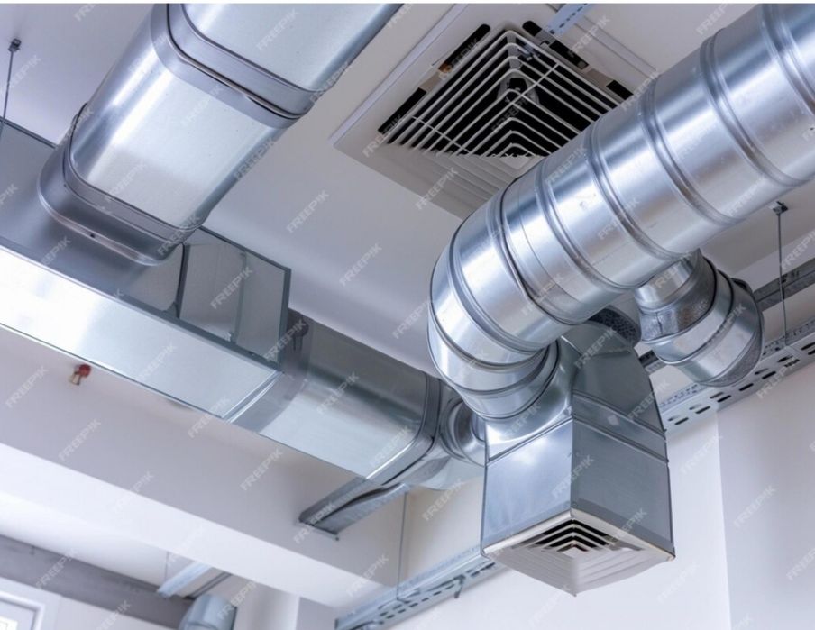 Вентиляция и кондиционирование.Монтаж