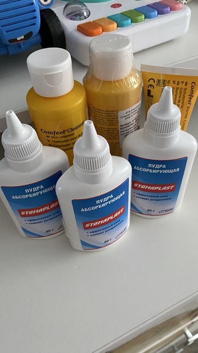 Крема и пудра для стомы.