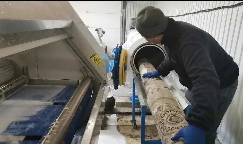 Стирка химчистка ковров турецкое технология!