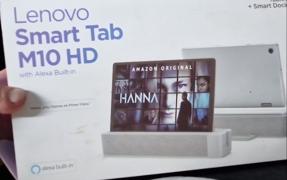 Tableta Lenovo Smart Tab M10 HD + Smart Dock (Alexa), 4G/Slot SIM, Cut