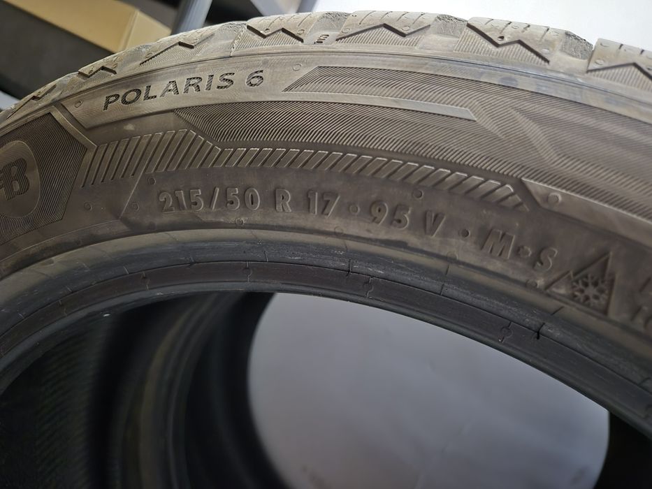 Като нови - 4 бр зимни гуми Barum Polaris 6 - 215/50/17