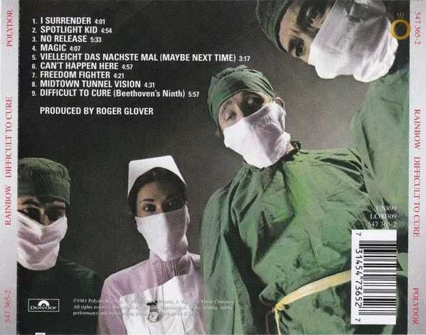 Rainbow – The Singles Box Set и  Rainbow - Difficult To Cure(CD)