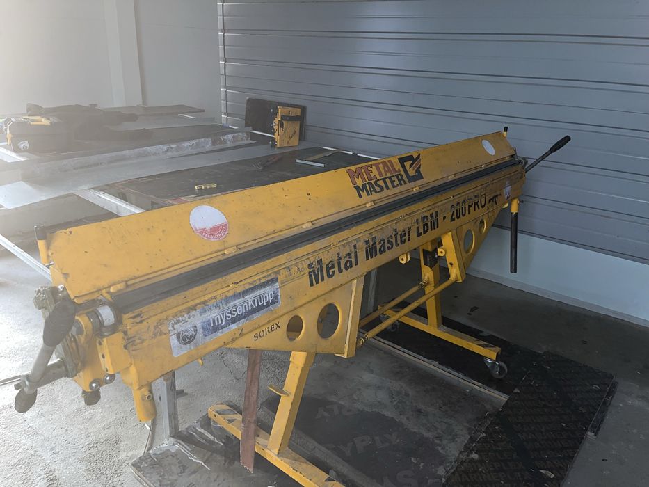 Листогиб Metal master lbm 200 pro