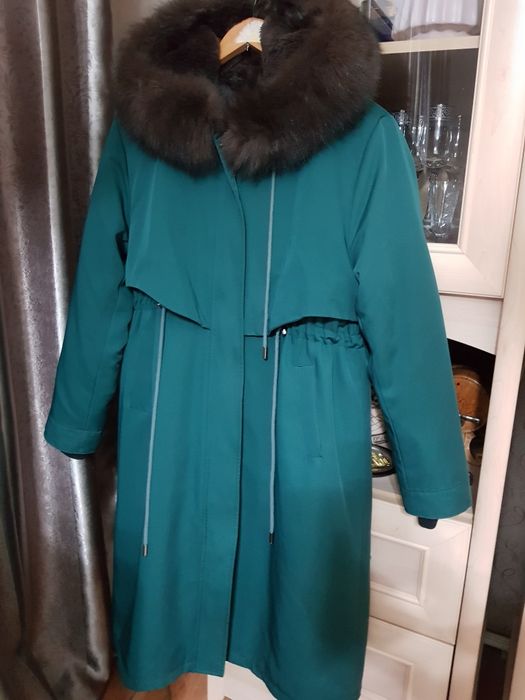 Парка зимняя теплая