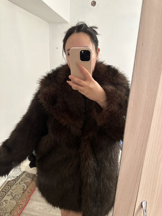 Продам эко шубу б/у, есть торг