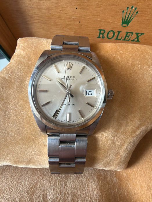 Rolex Oysterdate Precision Ref. 6694 – 34 mm. – оригинална кутия и документи