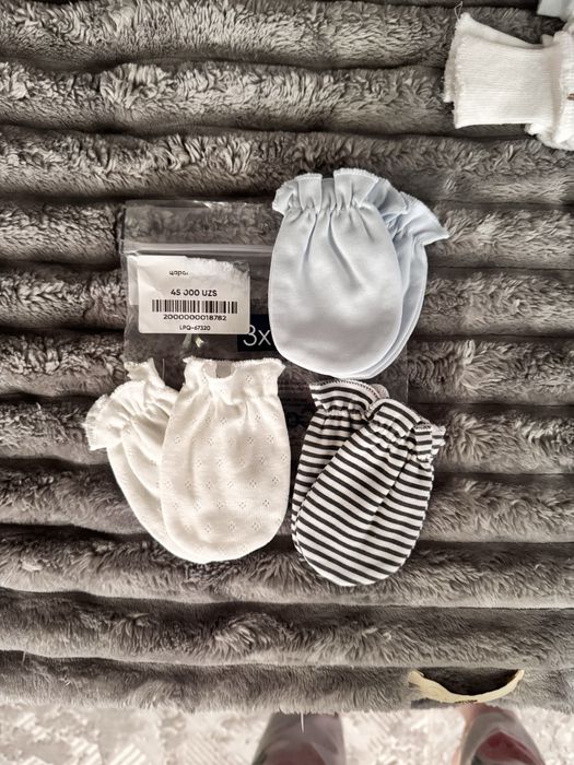 Антицарапки/варежки для новорожденных