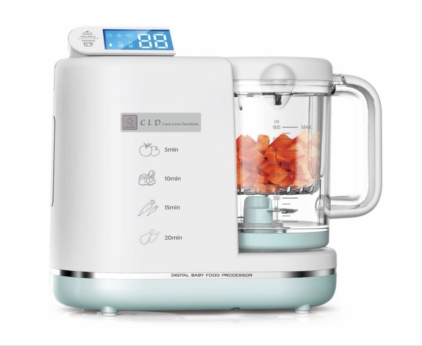 Aparat de gatit cu aburi si blender, procesator hrana, 6 functii, CLD-CareLoveDevotion