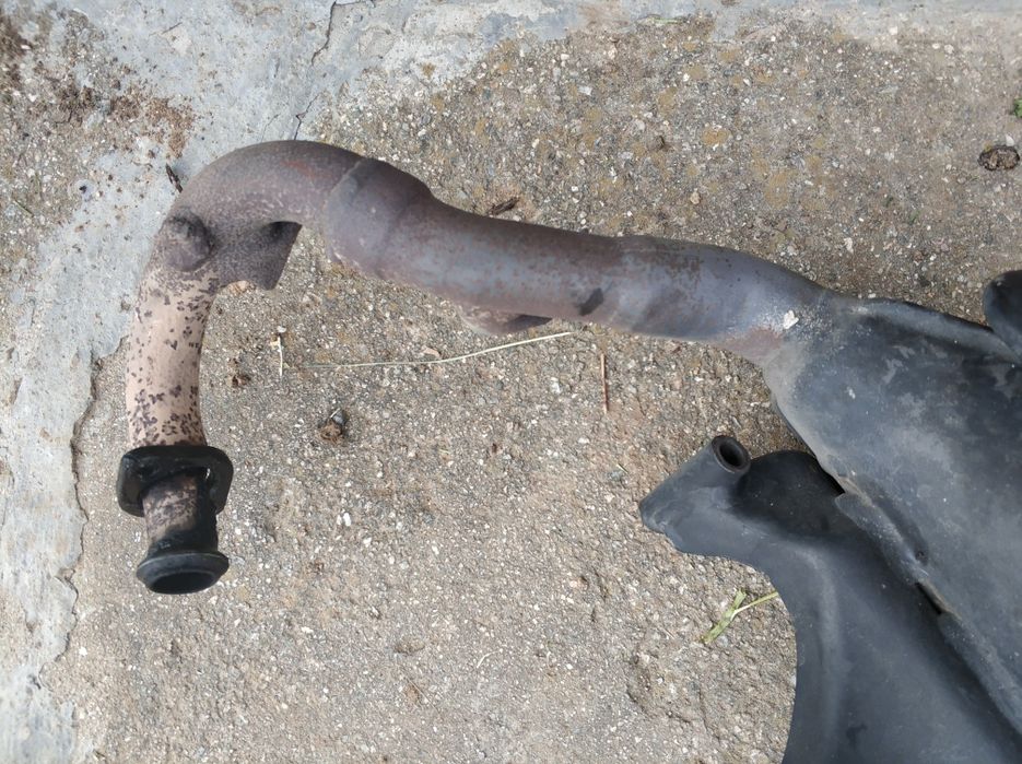 Ауспух двигател Пиаджо гърне