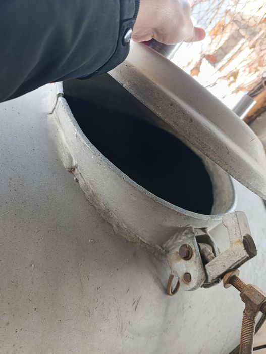 Продам алюминиевую бочку