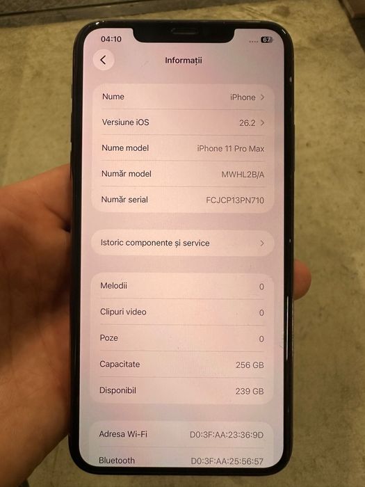 iPhone 11 pro max 256gb